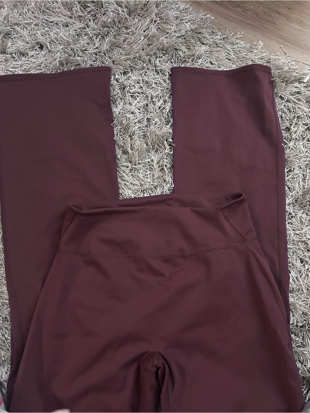 SKIMS High-Waist Burgundy Leggings New without Tags